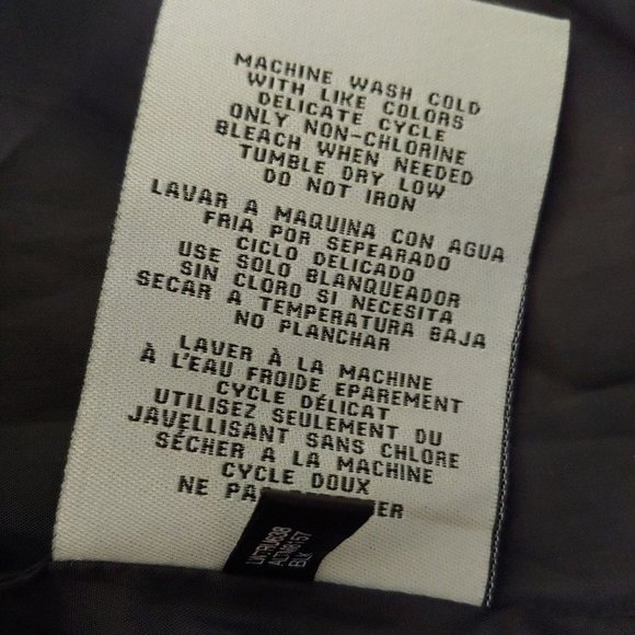 Levi's faux leather bomber jacket painted Saints & Sinners graphic on back.  Med - Picture 14 of 16